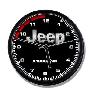 Jeep 4x4 Wrangler Rubicon  room decor garage office speedometer wall CLOCK NEW